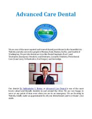 Advance Care Denntal