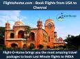 Flightohome.com - Book Flights from USA to Chennai PowerPoint PPT Presentation