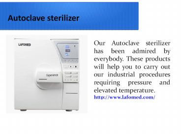 Autoclave sterilizer (1)