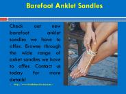 Barefoot Anklet Sandles