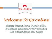 Internet Service Provider In, chirkunda