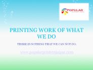 The Benefits Of Digital Printing – PopularPrinters