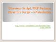 Directory Script, PHP Business Directory Script - i-NetsolutionDirectory Script, PHP Business Directory Script - i-Netsolution PowerPoint PPT Presentation