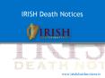Newspaper Death Notices PowerPoint PPT Presentation