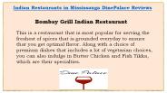 Indian Restaurants In Mississauga DinePalace Reviews