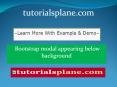 Bootstrap modal appearing below background | tutorialsplane.com PowerPoint PPT Presentation