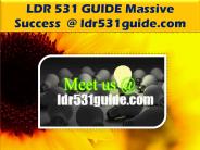 LDR 531 GUIDE Massive Success /ldr531guide.com