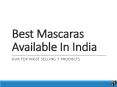 Best Mascaras Available in India PowerPoint PPT Presentation