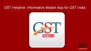 GST Mobile App