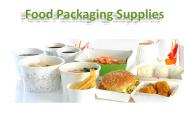 Food Packaging Supplies