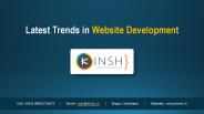 Latest Trends in Website Development
