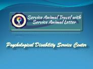 Emotional Service Animal Travel with Letter (1)