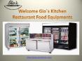 Kitchen equipments in Vancouver|Gio's Kitchen PowerPoint PPT Presentation