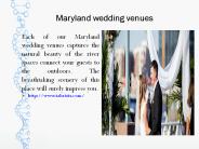 Maryland wedding venues (1)