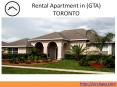 Apartments | Find a House for rent in Toronto (GTA) | CIRCL PowerPoint PPT Presentation