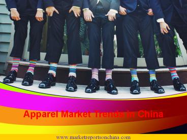 Apparel Market Trends in China