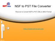 NSF to PST File Converter
