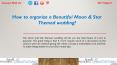 How to organize a Beautiful Moon & Star Themed wedding PowerPoint PPT Presentation