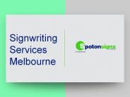 Signwriting Services Melbourne