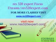 res 320 expert Focus Dreams/res320expert.com
