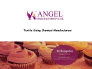 Textile Sizing Chemical Manufacturers