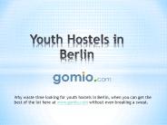 Youth Hostels in Berlin - www.gomio.com