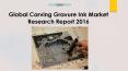 Global Carving Gravure Ink Market Research Report 2016 PowerPoint PPT Presentation