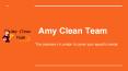 London's Amy Clean Team PowerPoint PPT Presentation