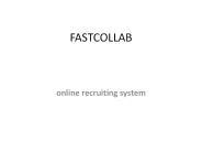 online recruiting system - fastcollab