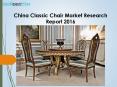 China Classic Chair Market Research Report 2016 PowerPoint PPT Presentation