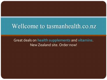 tasmanhealth.co.nz | D-Mannose Powder
