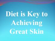 Diet is Key to Achieving Great Skin