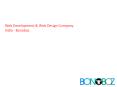 Web Development & Web Design Company India | Bonoboz PowerPoint PPT Presentation