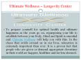 Professional Staff to Support Your Journey to Optimal Health – Ultimate Wellness Center PowerPoint PPT Presentation