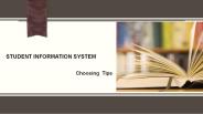 Tips for Choosing a Student Information System!