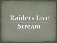 Raiders Live Stream