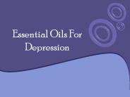 Essential Oils For Depression