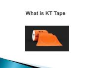 What is KT Tape?