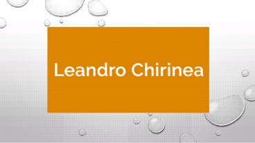 Best Leandro Chirinea Activities