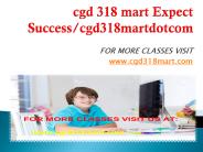 cgd 318 mart Expect Success/cgd318martdotcom