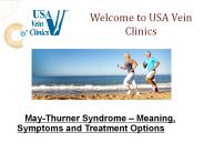 May Thurner Syndrome and Its Treatment Options