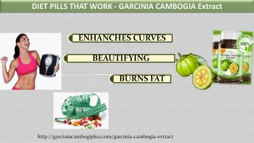Garcinia Cambogia Extract For Reducing Extra Body Fat