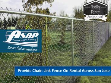 Temporary Fence Rental Fremont