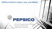 Case Analysis - PepsiCo