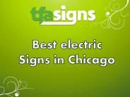 Best electric Signs in Chicago