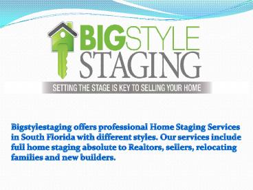 home staging company broward county