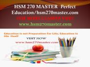 HSM 270 MASTER  Perfect Education/hsm270master.com