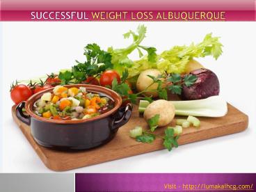 Successful weight loss Albuquerque