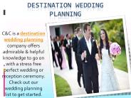 Destination Wedding Plan Tips