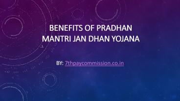 Know how to open jan dhan yojana account